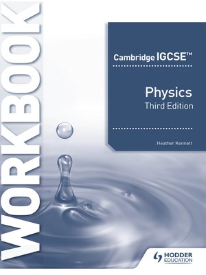 cover image of Cambridge IGCSE&#8482; Physics Workbook